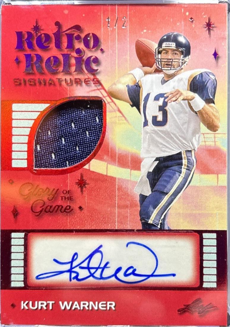 Kurt Warner [Holo Red] #RS-KW1
