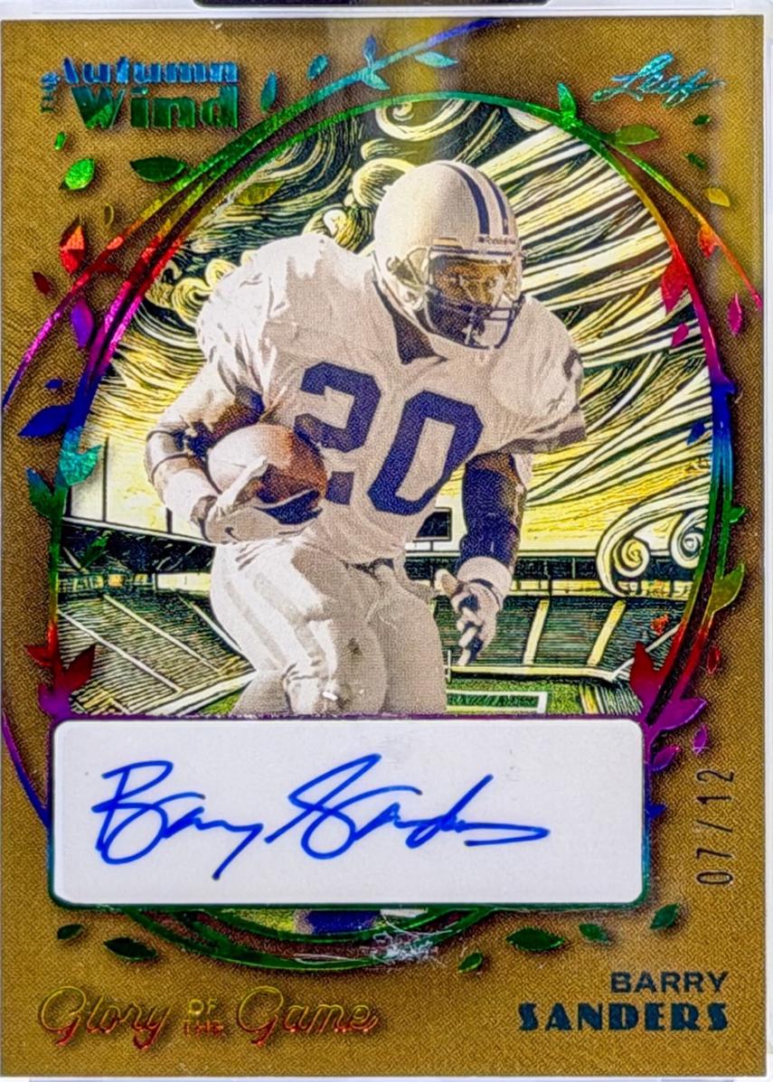 Barry Sanders [Holo Rainbow] #AW-BS1