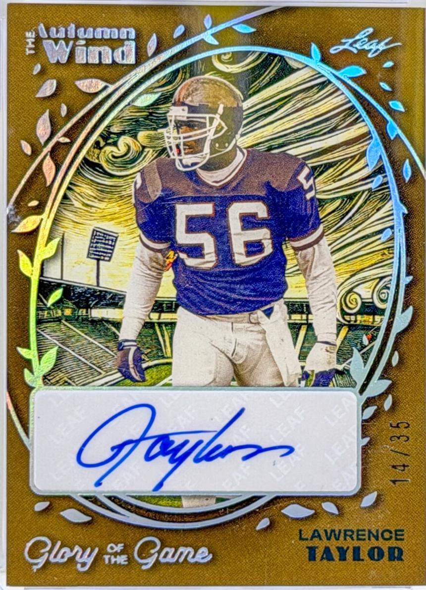 Lawrence Taylor [Holo Silver] #AW-LT1