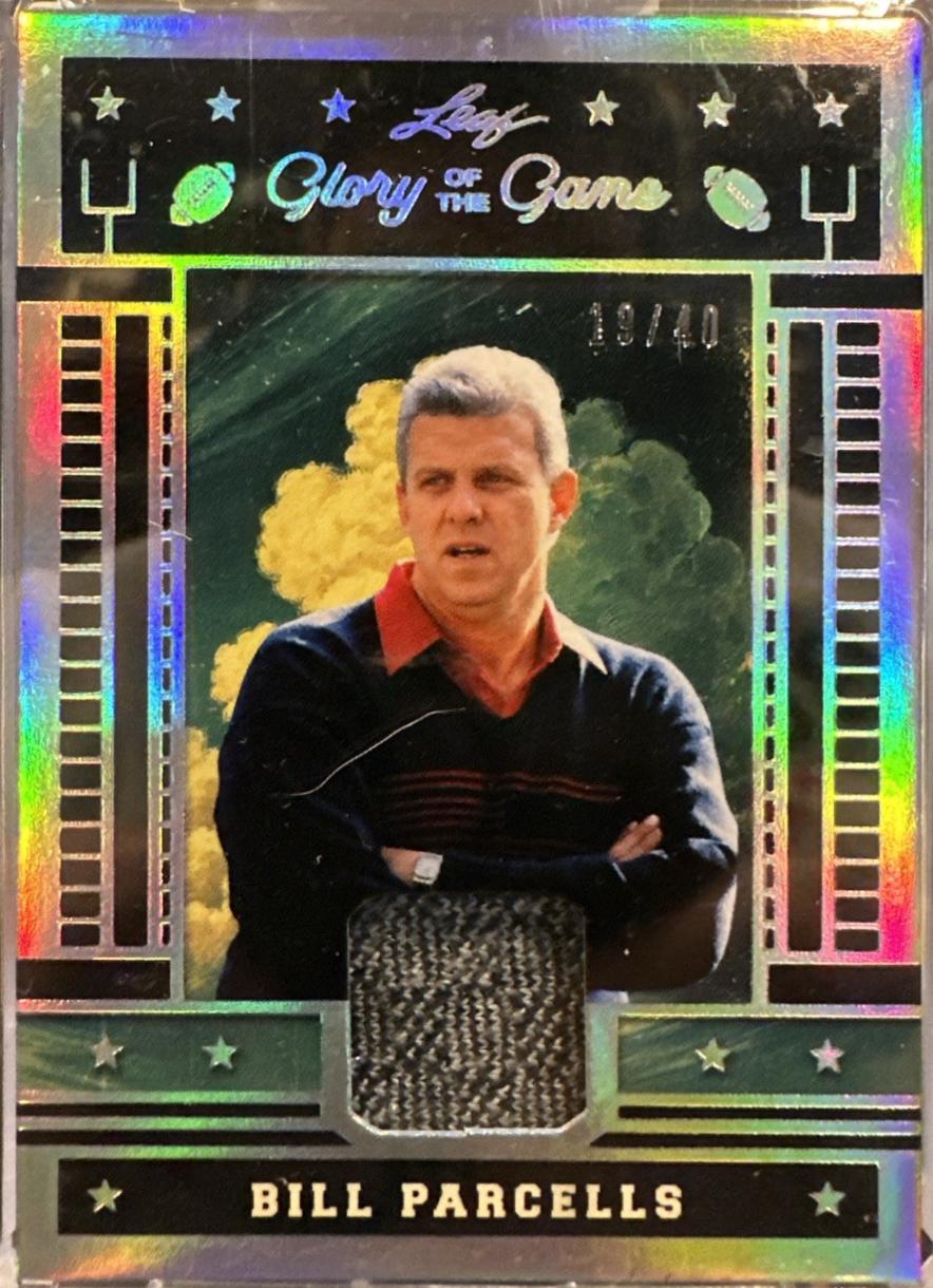 Bill Parcells [Holo Silver] #GU-5
