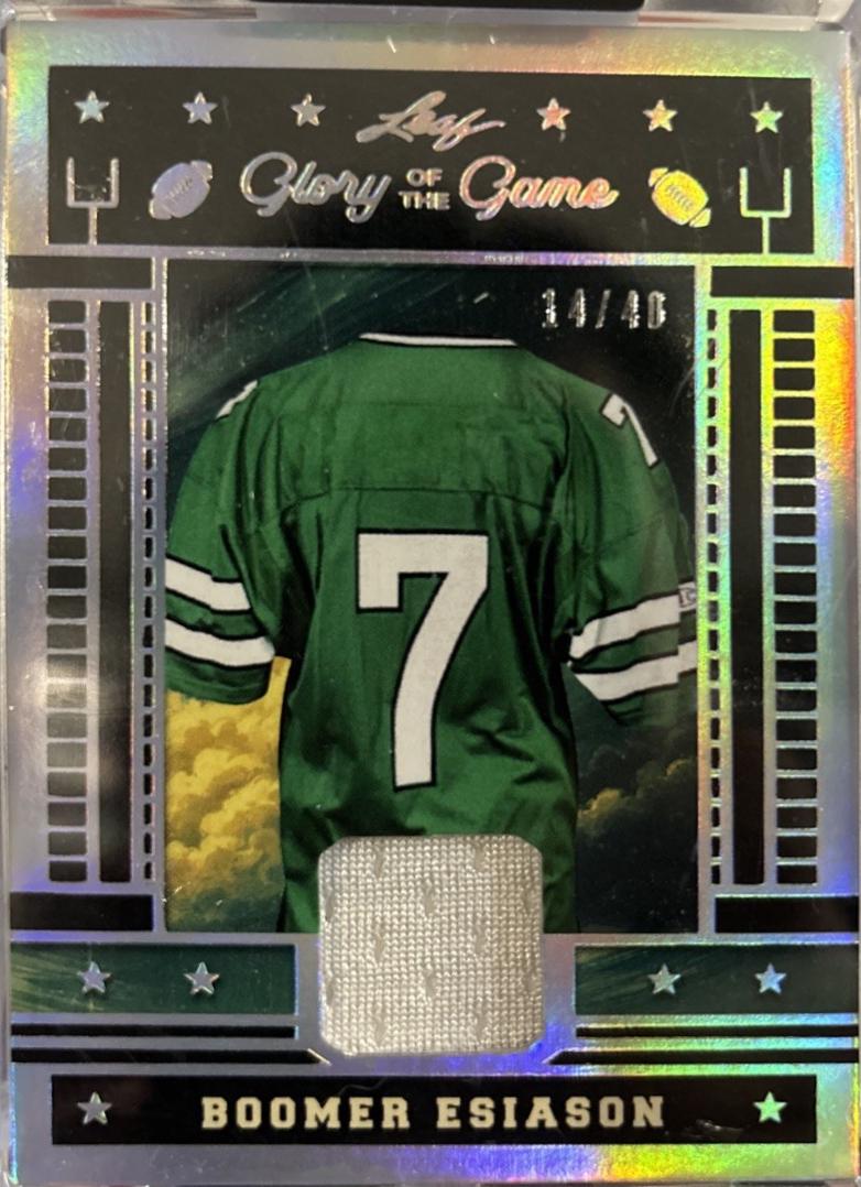 Boomer Esiason [Holo Silver] #GU-8
