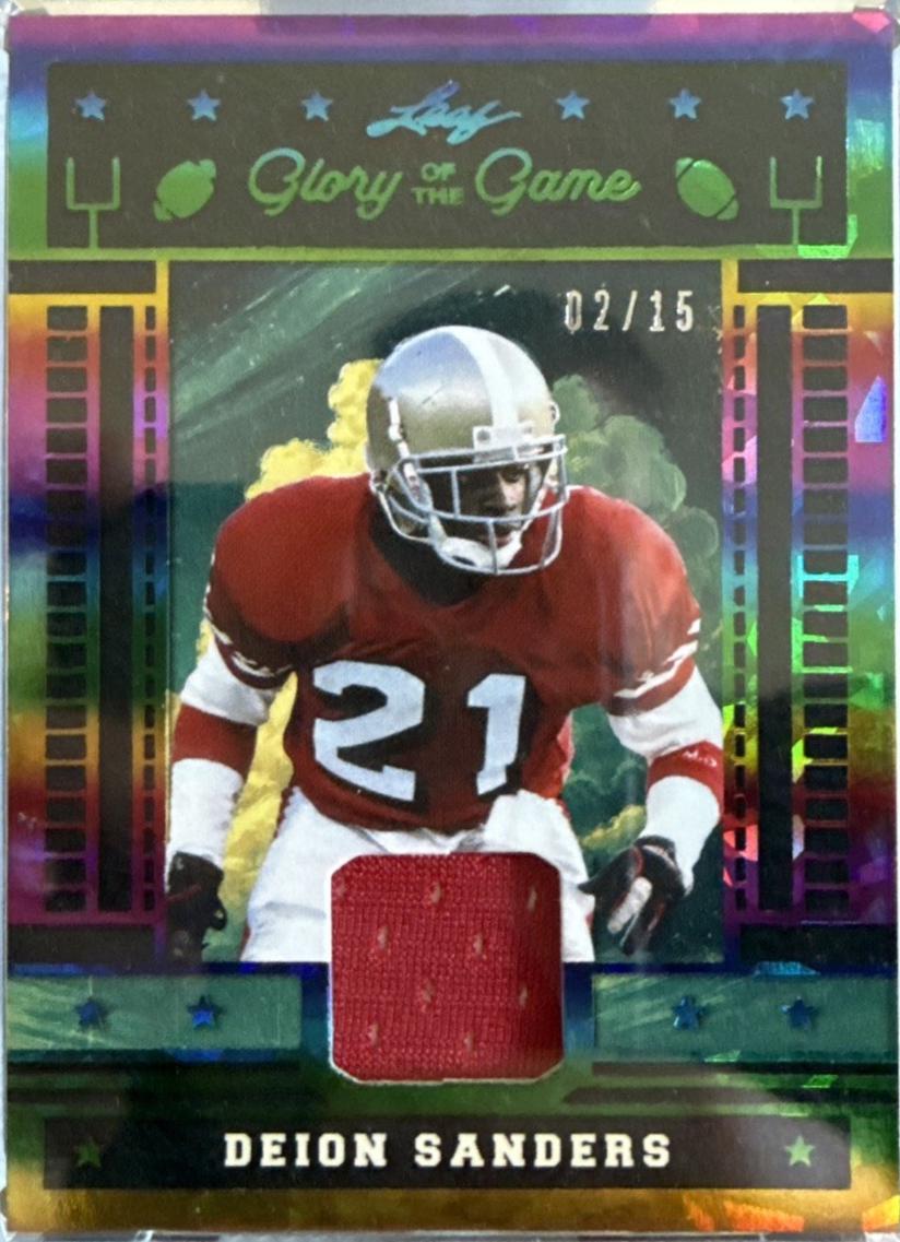 Deion Sanders [Holo Rainbow] #GU-12