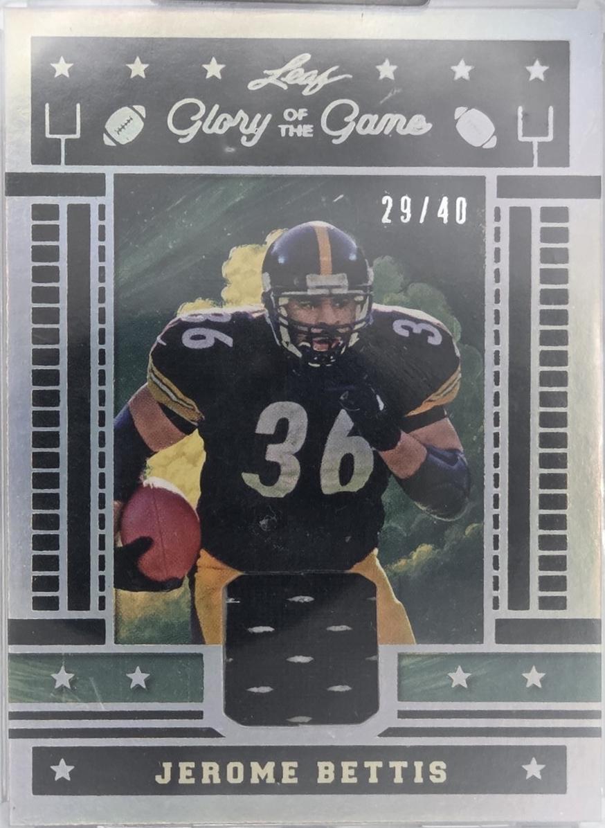 Jerome Bettis [Holo Silver] #GU-24