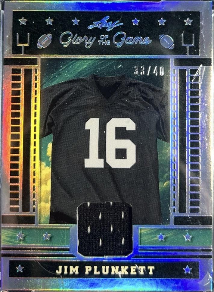 Jim Plunkett [Holo Silver] #GU-29
