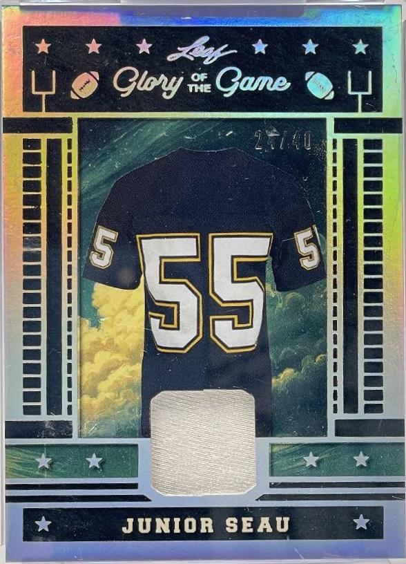Junior Seau [Holo Silver] #GU-33