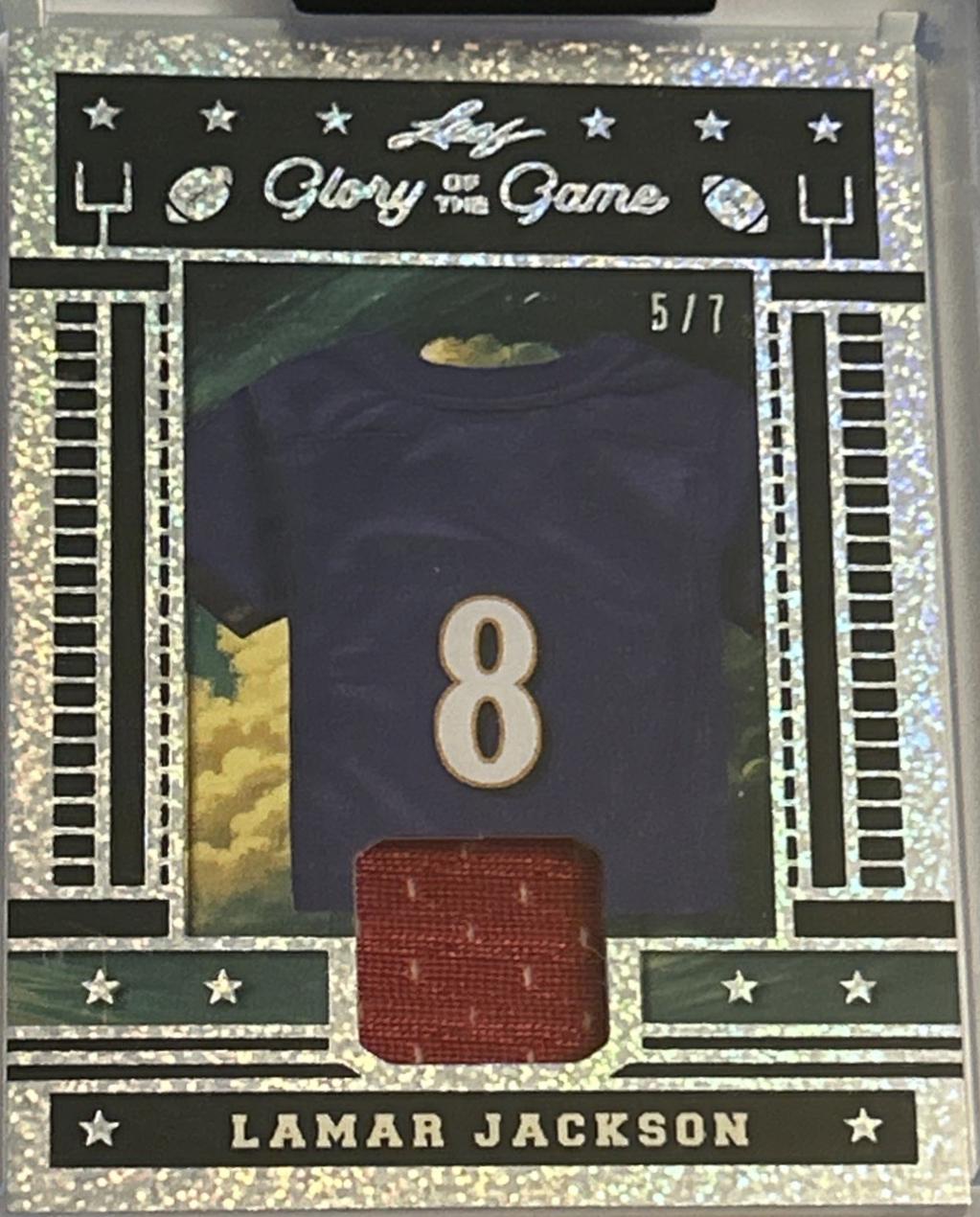 Lamar Jackson [Holo Silver] #GU-36