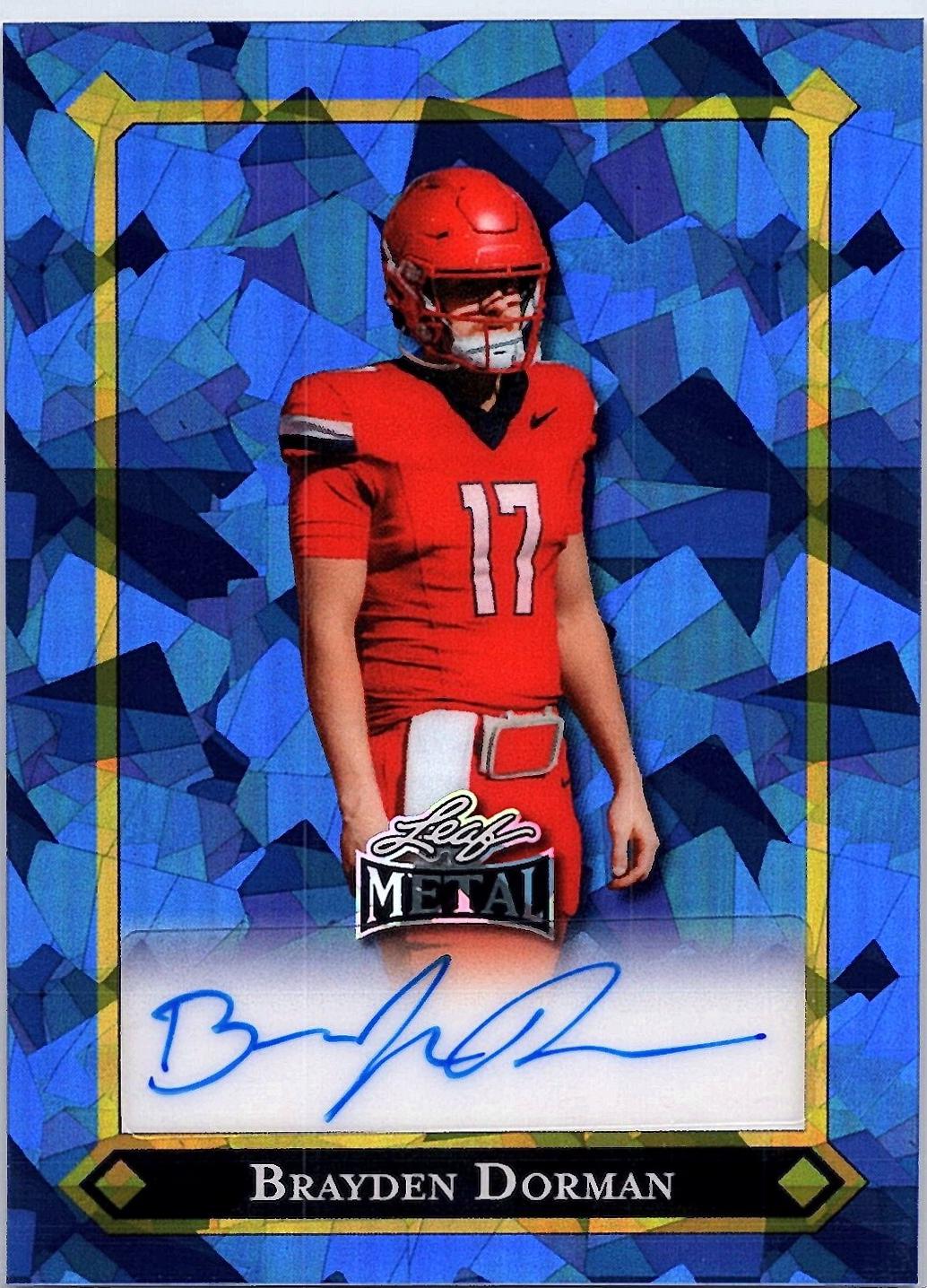 Brayden Dorman [Crystal Blue Auto] #92L-BD1