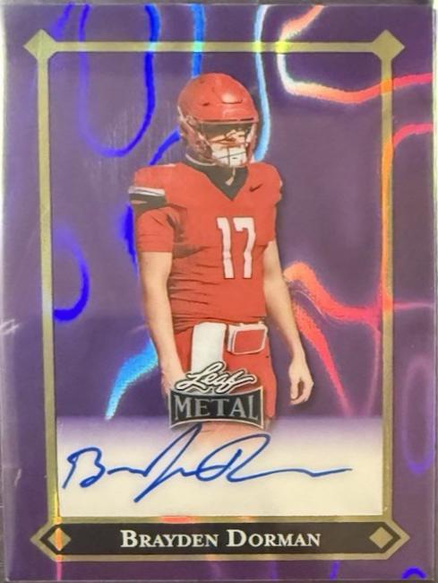 Brayden Dorman [Lava Purple Auto] #92L-BD1