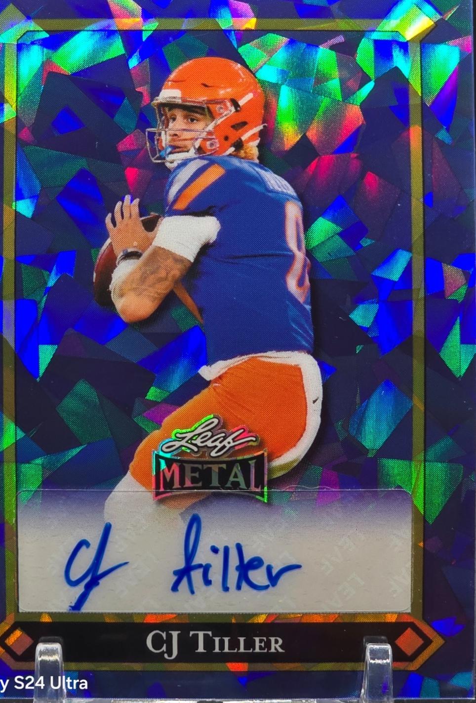 CJ Tiller [Crystal Blue Auto] #92L-CJT