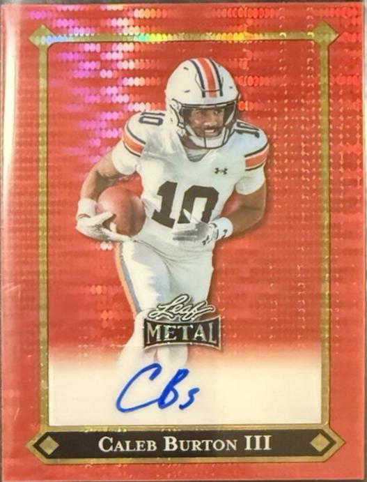 Caleb Burton III [Pulsar Red Auto] #92L-CB1
