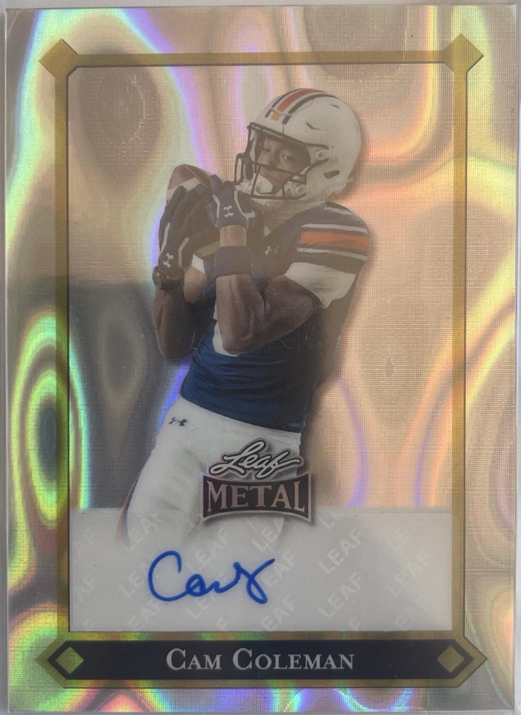 Cam Coleman [Lava Silver Auto] #92L-CC1
