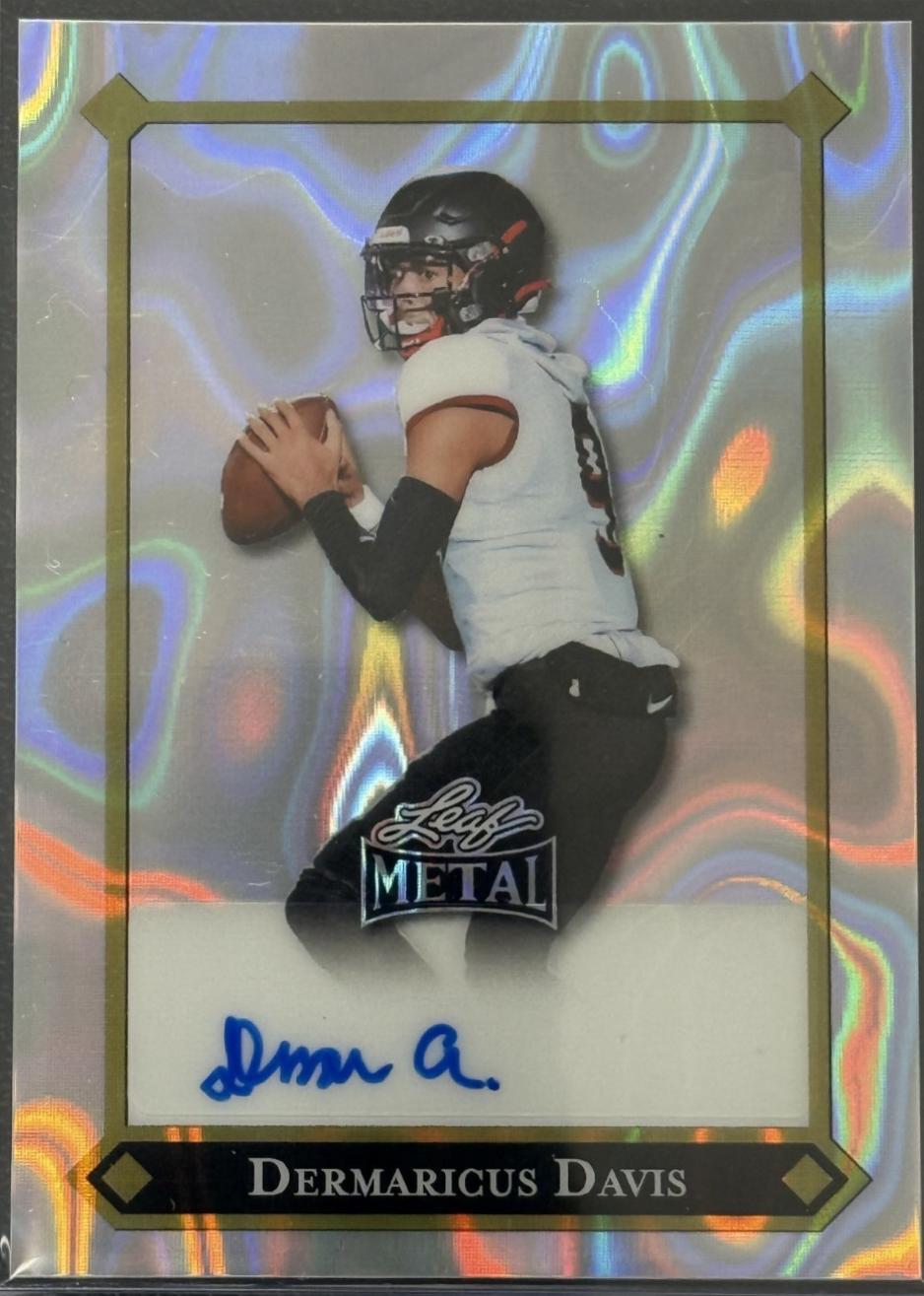 Dermaricus Davis [Lava Silver Auto] #92L-DD1