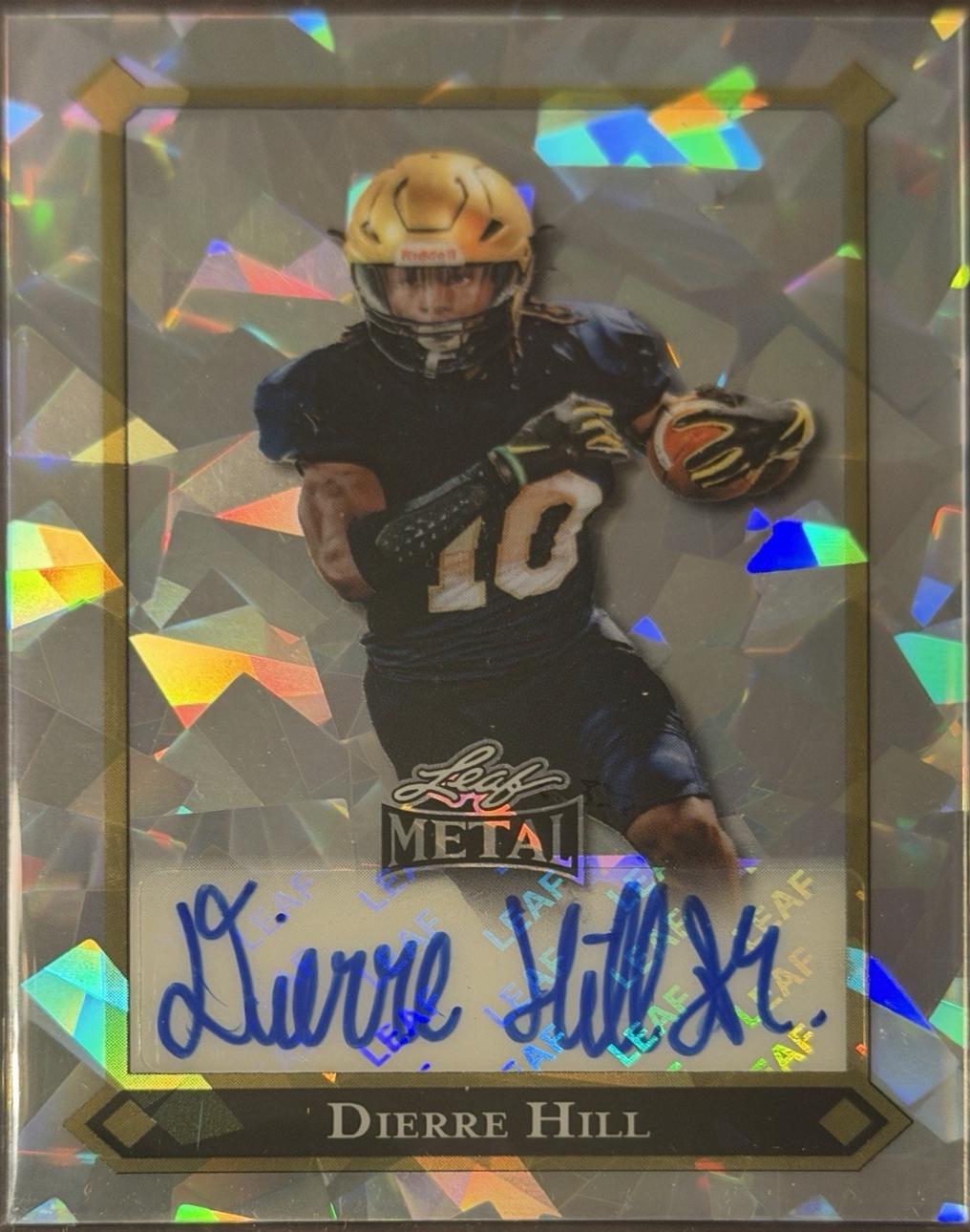 Dierre Hill [Crystal Silver Auto] #92L-DH2