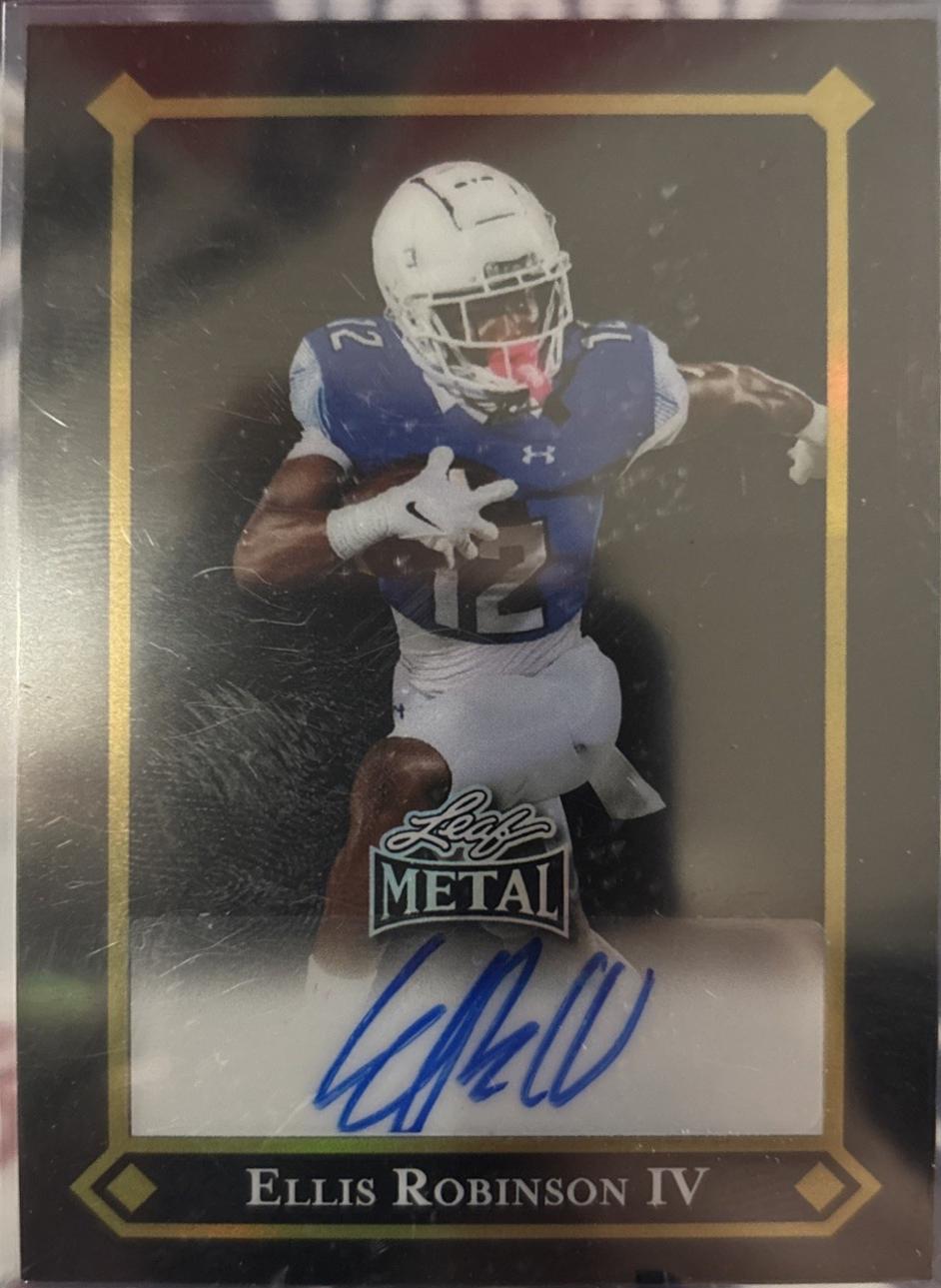 Ellis Robinson IV [Prismatic Black Auto] #92L-ER4