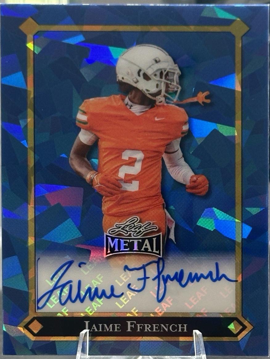 Jaime Ffrench [Crystal Blue Auto] #92L-JF1