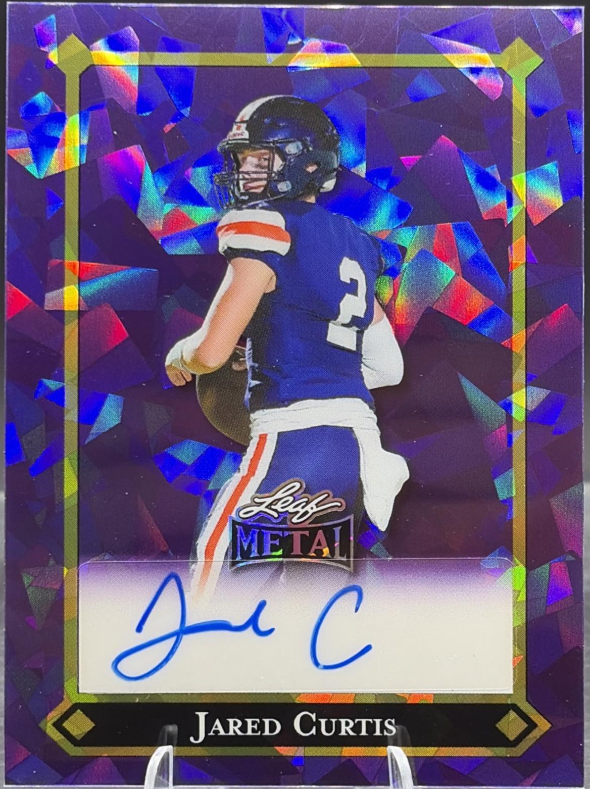 Jared Curtis [Crystal Purple Auto] #92L-JC1