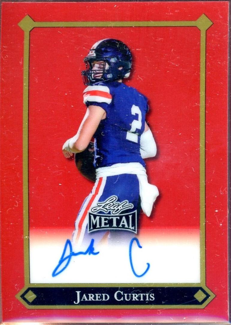 Jared Curtis [Prismatic Red Auto] #92L-JC1