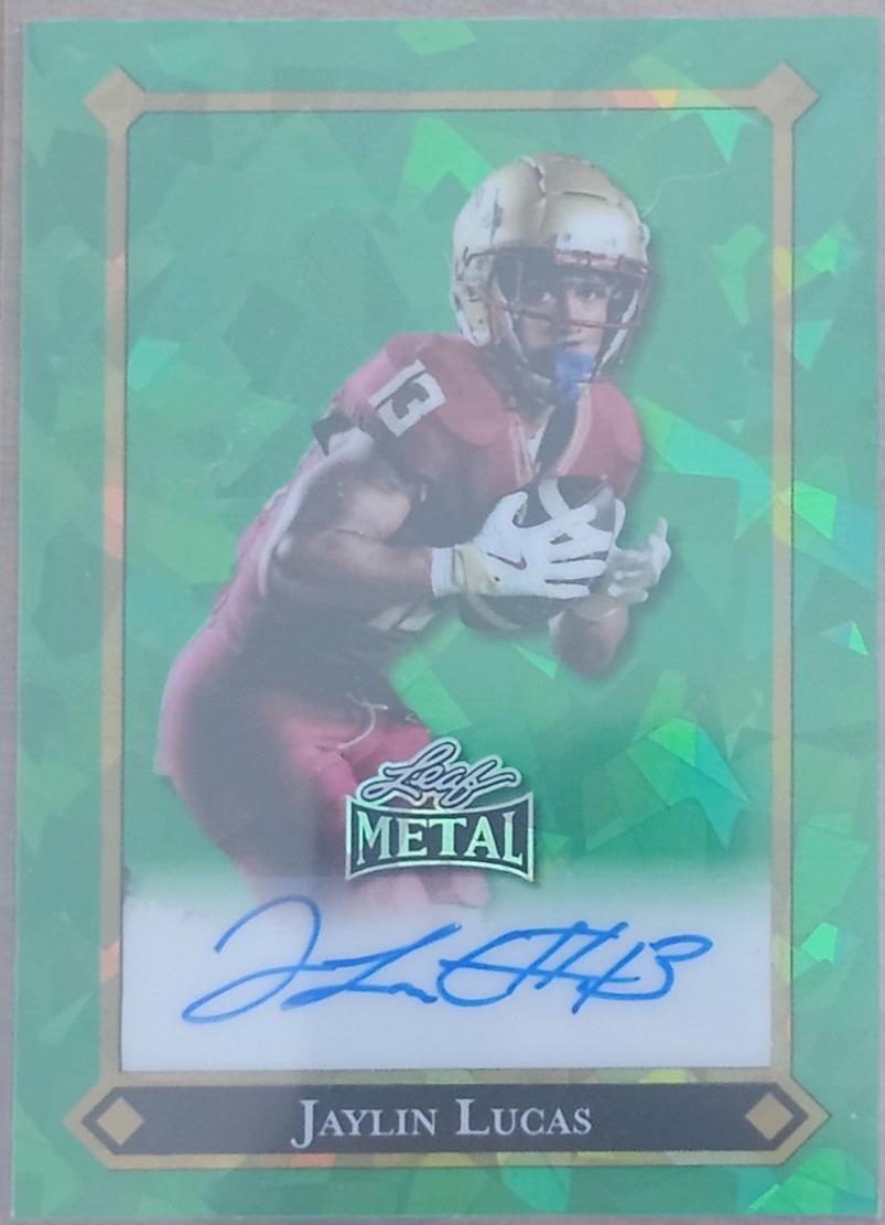 Jaylin Lucas [Crystal Green Auto] #92L-JL3