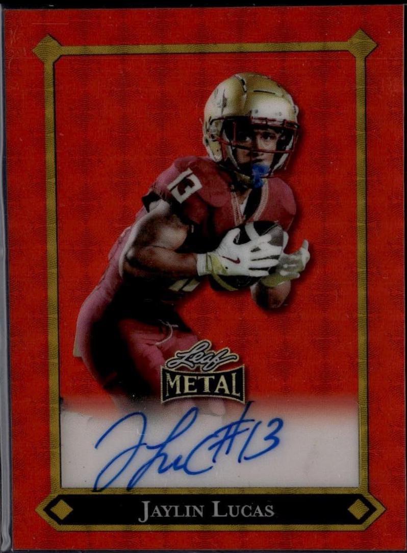 Jaylin Lucas [Red Flood Auto] #92L-JL3