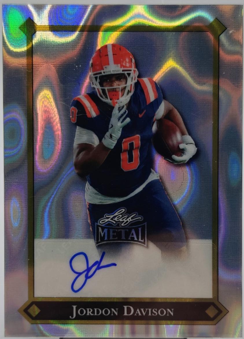 Jordon Davison [Lava Silver Auto] #92L-JD2