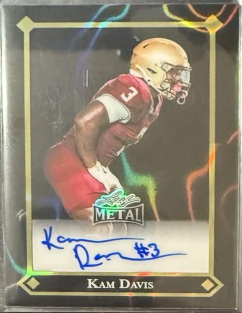 Kam Davis [Lava Black Auto] #92L-KD1