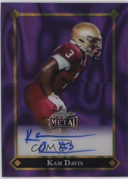 Kam Davis [Lava Purple Auto] #92L-KD1