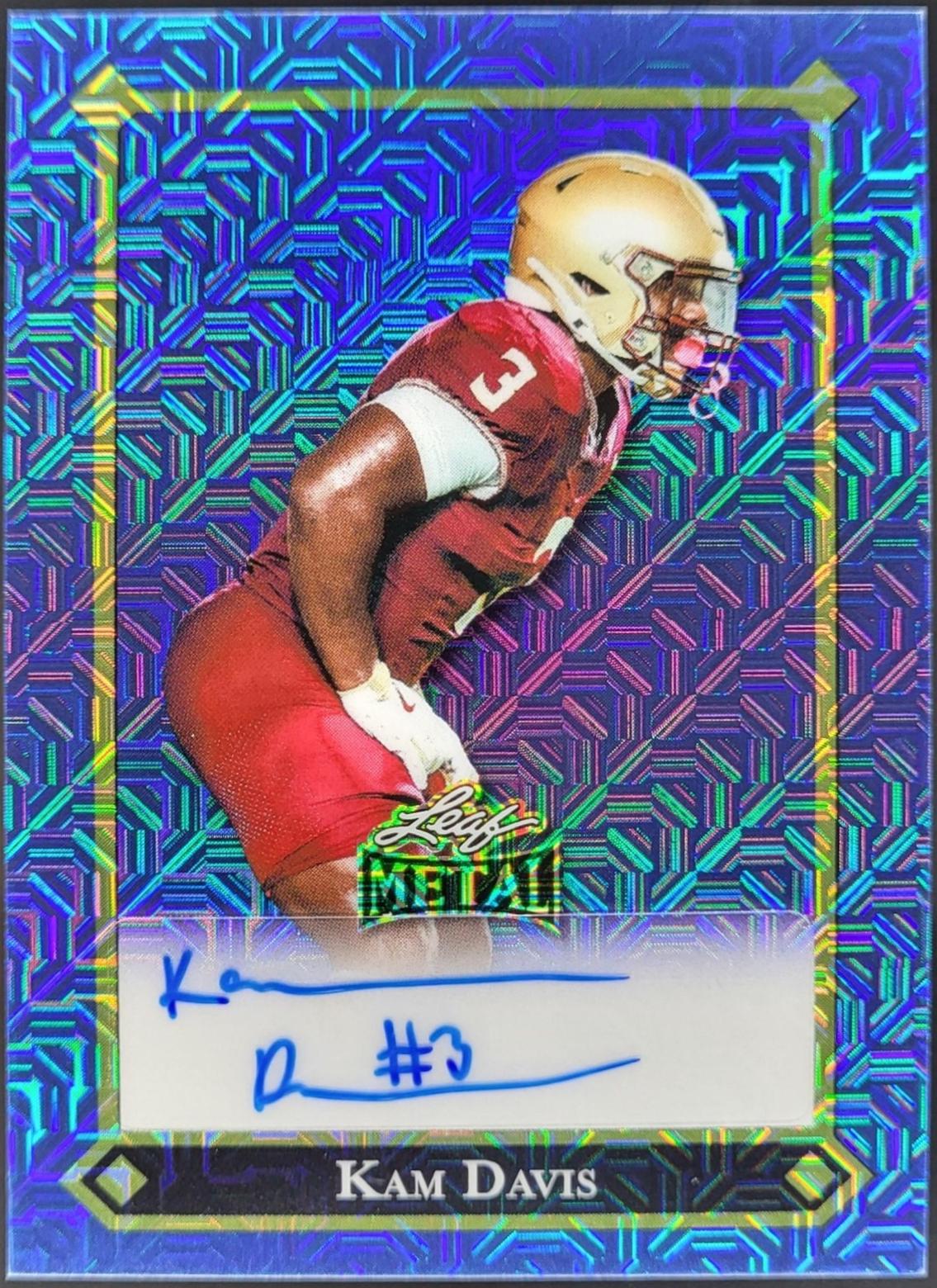 Kam Davis [Mojo Blue Auto] #92L-KD1