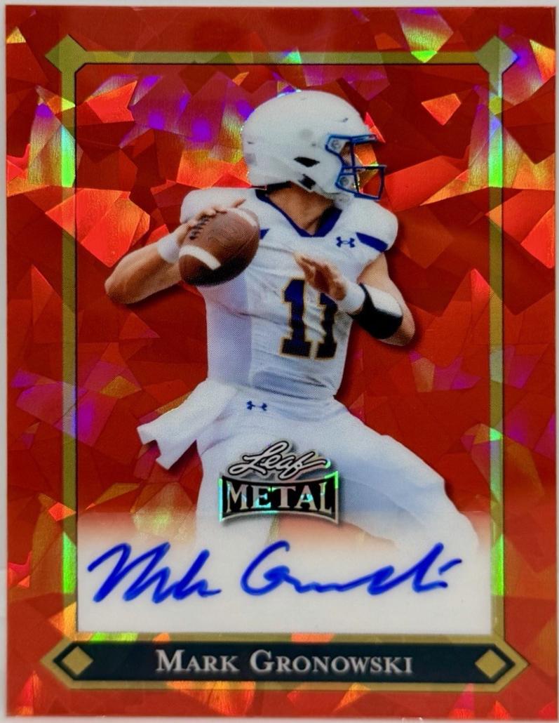 Mark Gronowski [Crystal Red Auto] #92L-MG1