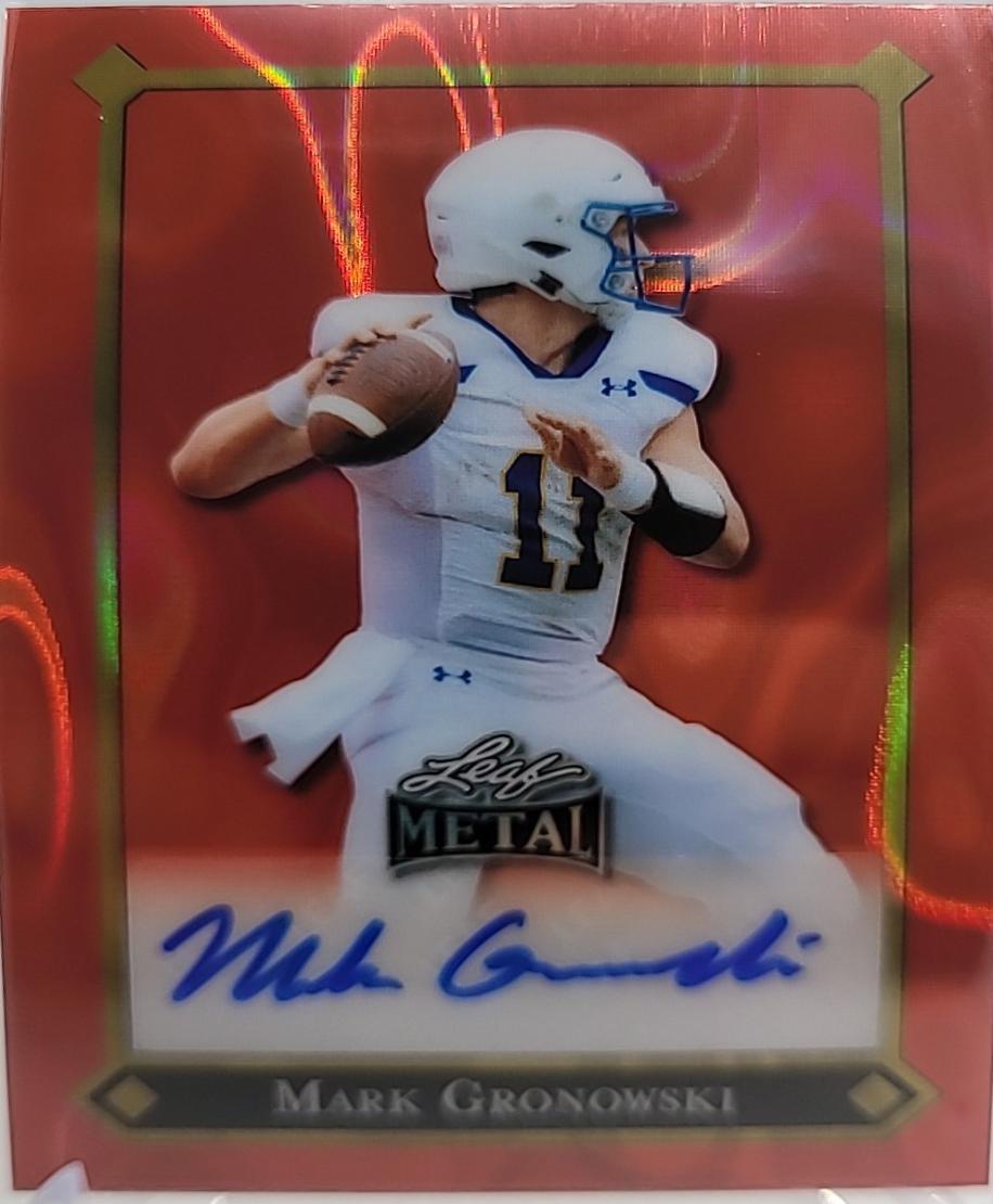Mark Gronowski [Lava Red Auto] #92L-MG1