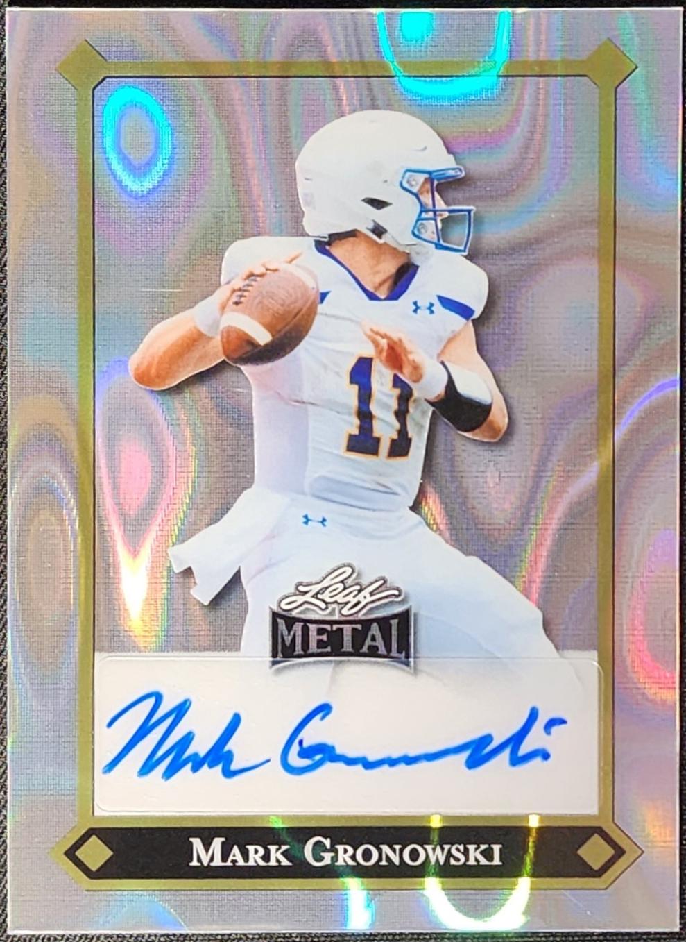 Mark Gronowski [Lava Silver Auto] #92L-MG1