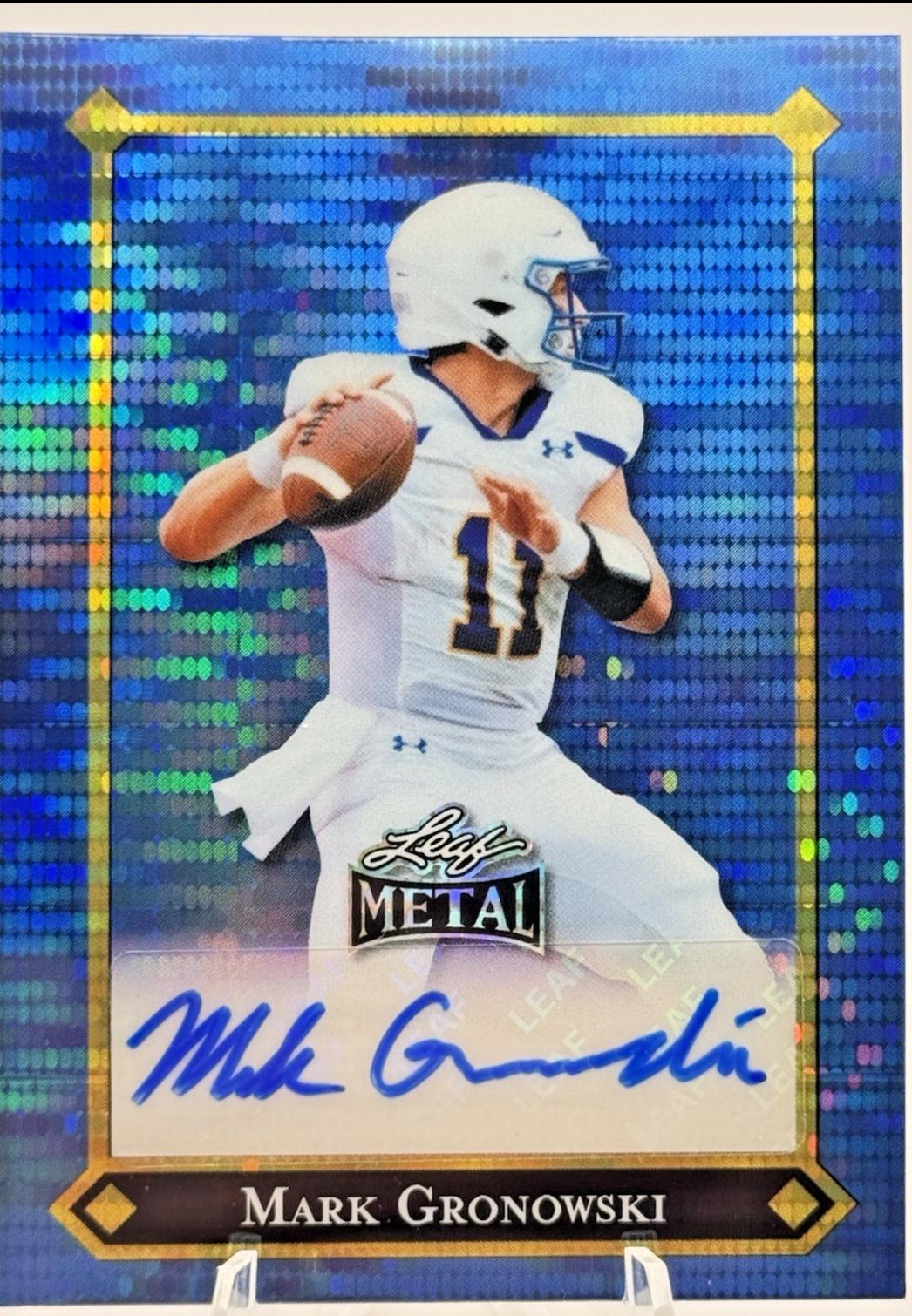 Mark Gronowski [Pulsar Blue Auto] #92L-MG1