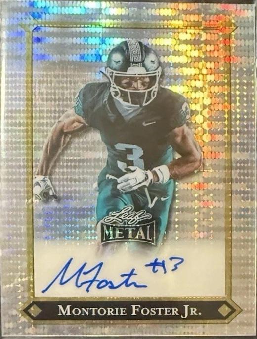 Montorie Foster Jr. [Pulsar Silver Auto] #92L-MFJ