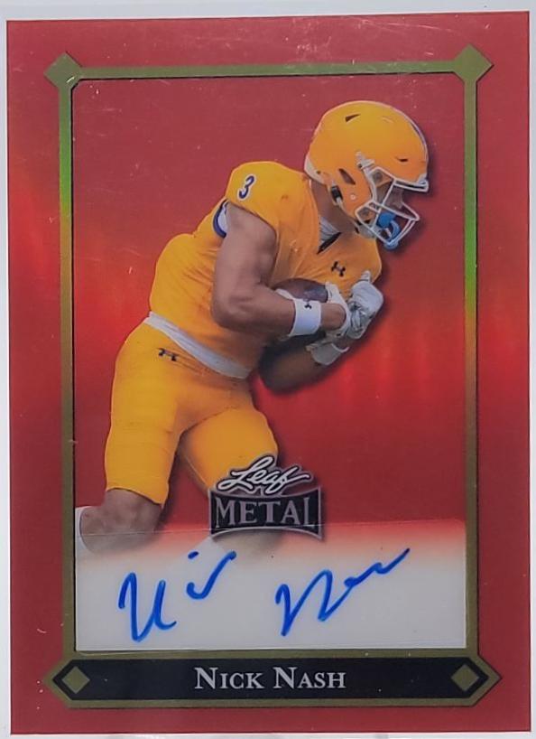 Nick Nash [Prismatic Red Auto] #92L-NN1