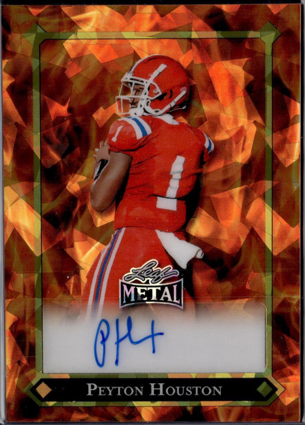 Peyton Houston [Crystal Fire Auto] #92L-PH1