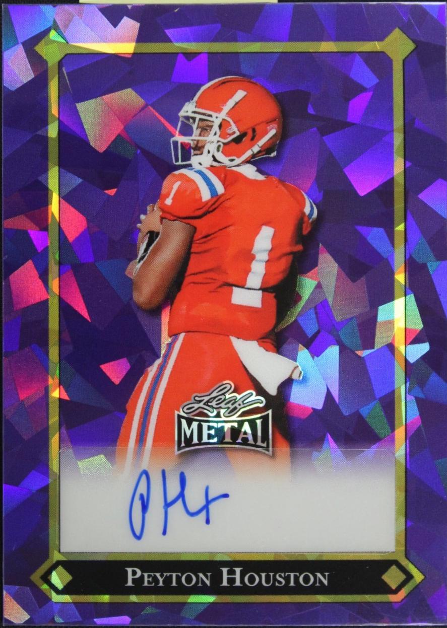Peyton Houston [Crystal Purple Auto] #92L-PH1