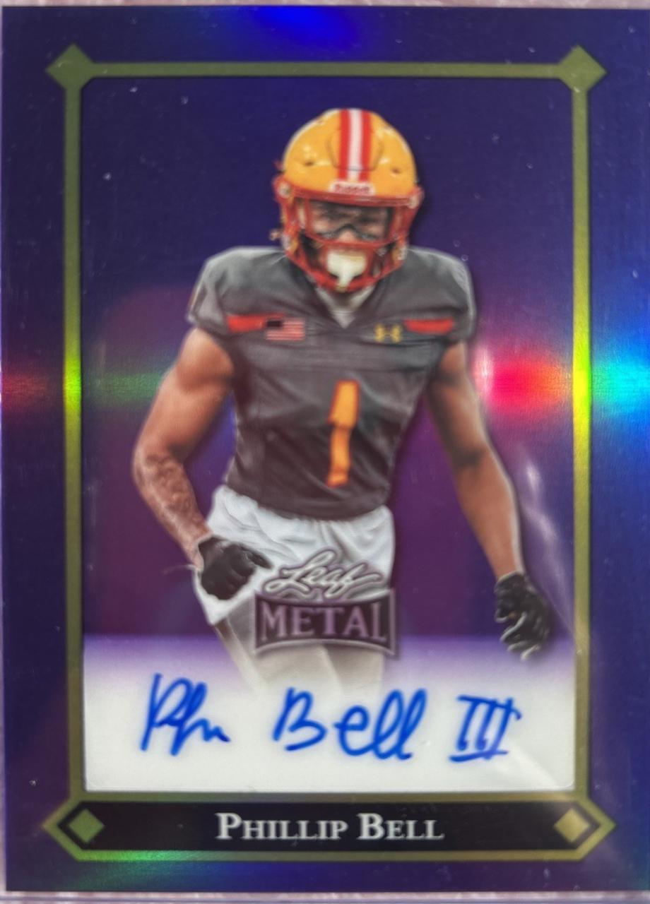 Phillip Bell [Prismatic Purple Auto] #92L-PB1