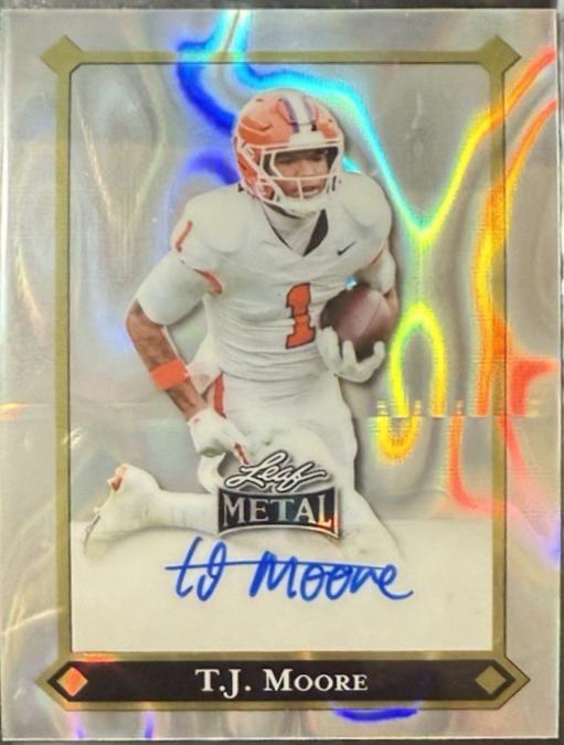 T.J. Moore [Lava Silver Auto] #92L-TJM