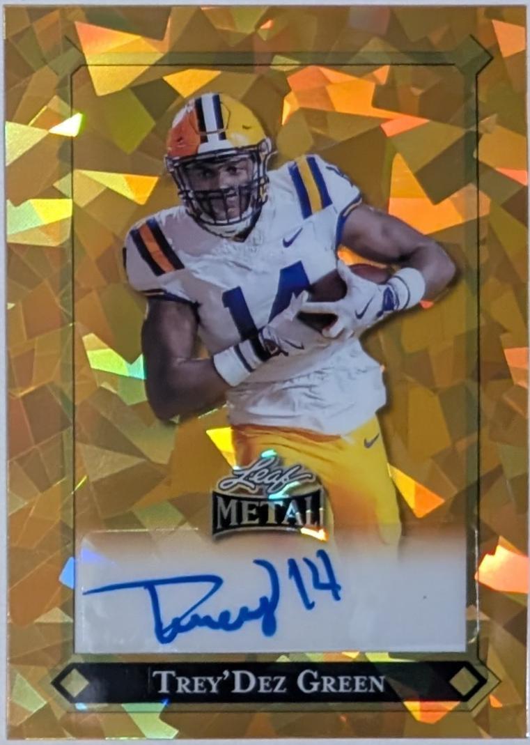 Trey'Dez Green [Crystal Gold Auto] #92L-TDG