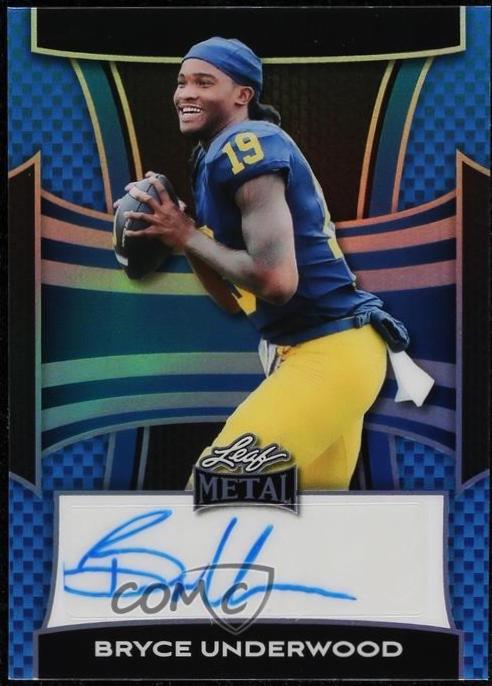 Bryce Underwood [Crystal Blue] #BA-BU1