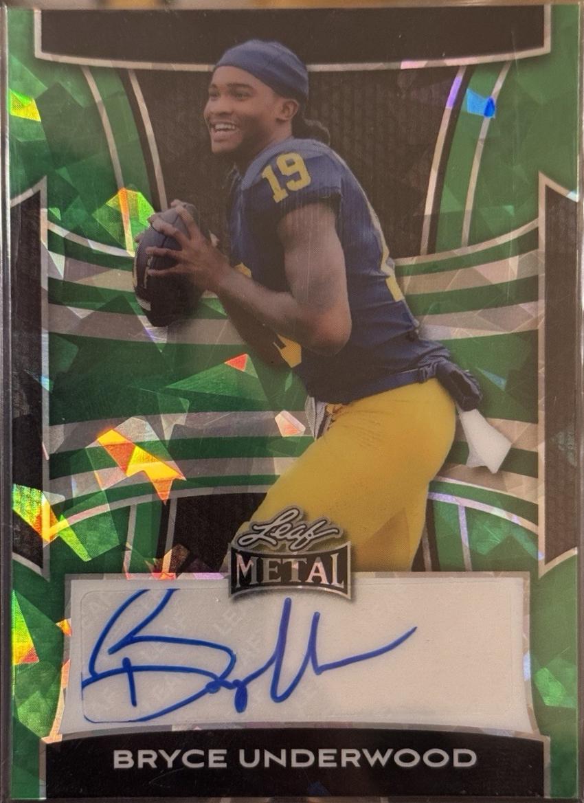 Bryce Underwood [Crystal Green] #BA-BU1