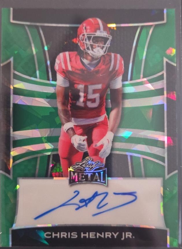 Chris Henry Jr. [Crystal Green] #BA-CHJ