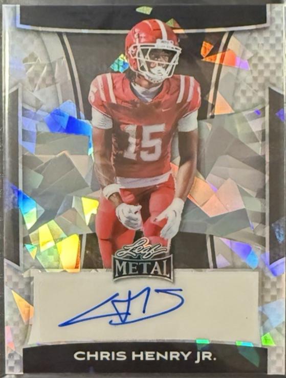 Chris Henry Jr. [Crystal Silver] #BA-CHJ