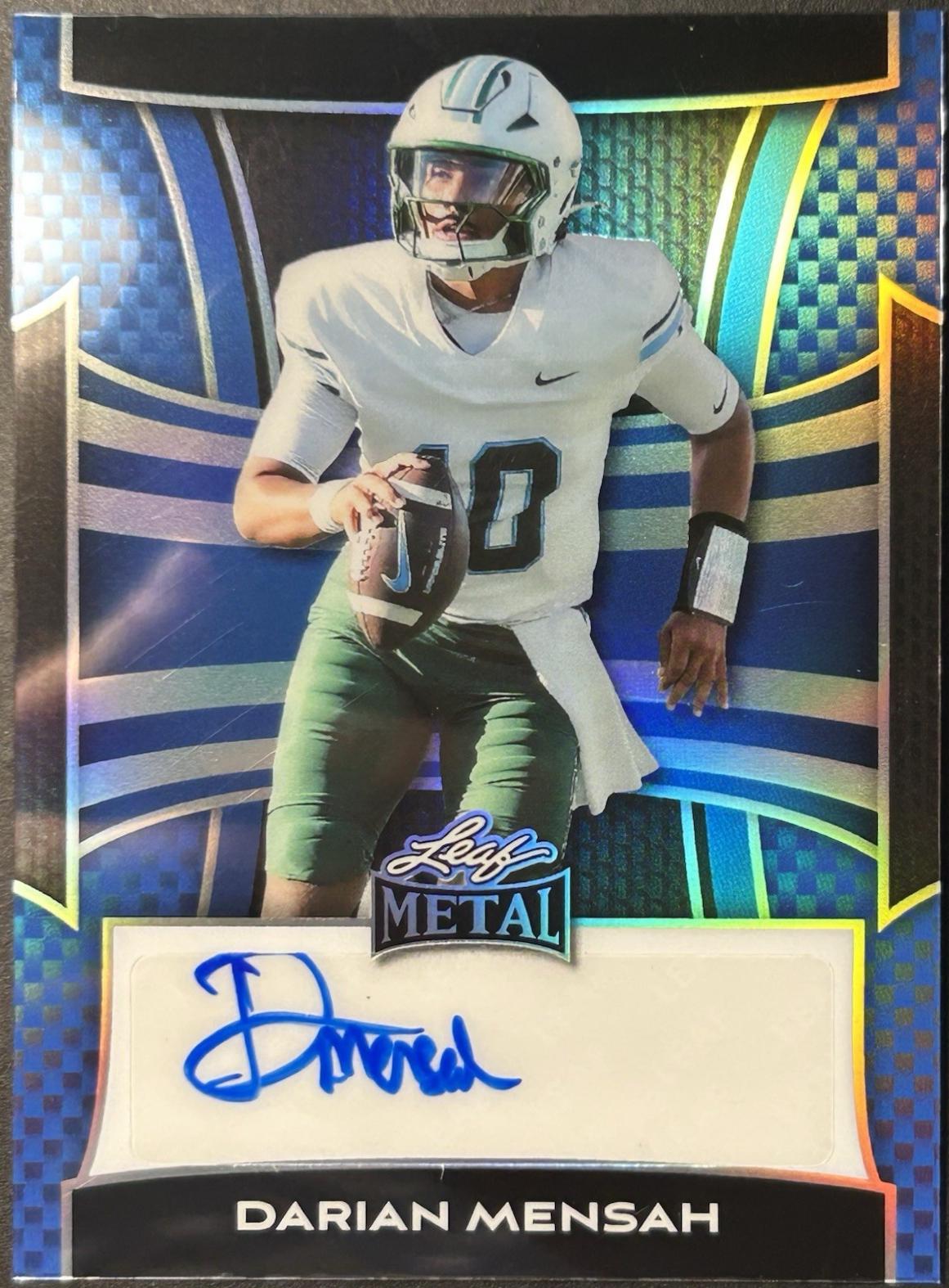 Darian Mensah [Crystal Blue] #BA-DM1