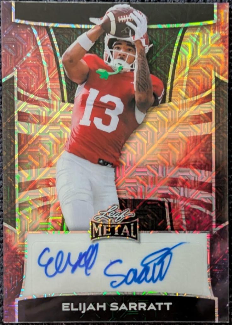 Elijah Sarratt [Crystal Gold] #BA-ES1