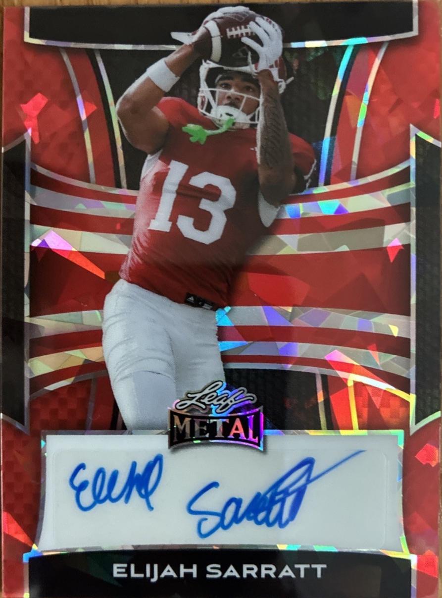 Elijah Sarratt [Crystal Red] #BA-ES1