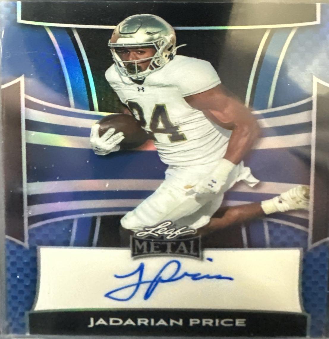 Jadarian Price [Crystal Blue] #BA-JP2