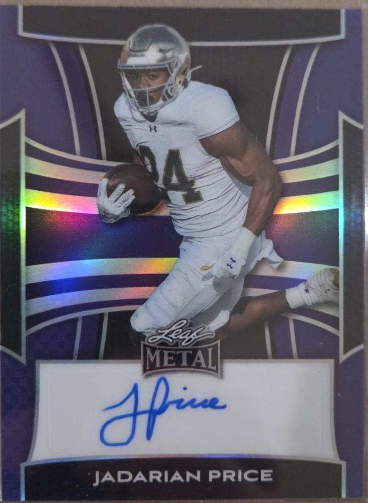 Jadarian Price [Crystal Purple] #BA-JP2