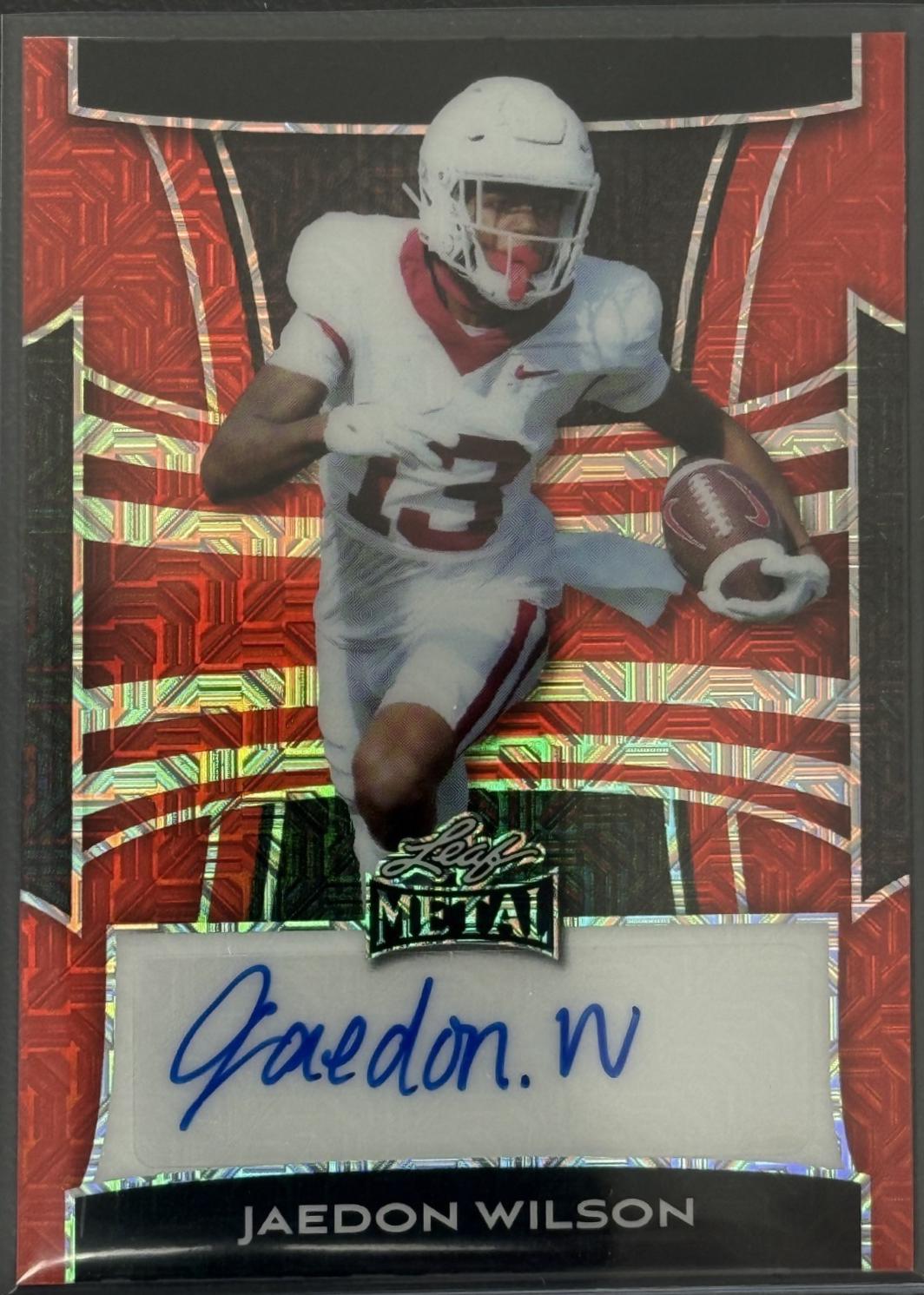 Jaedon Wilson [Crystal Red] #BA-JW1