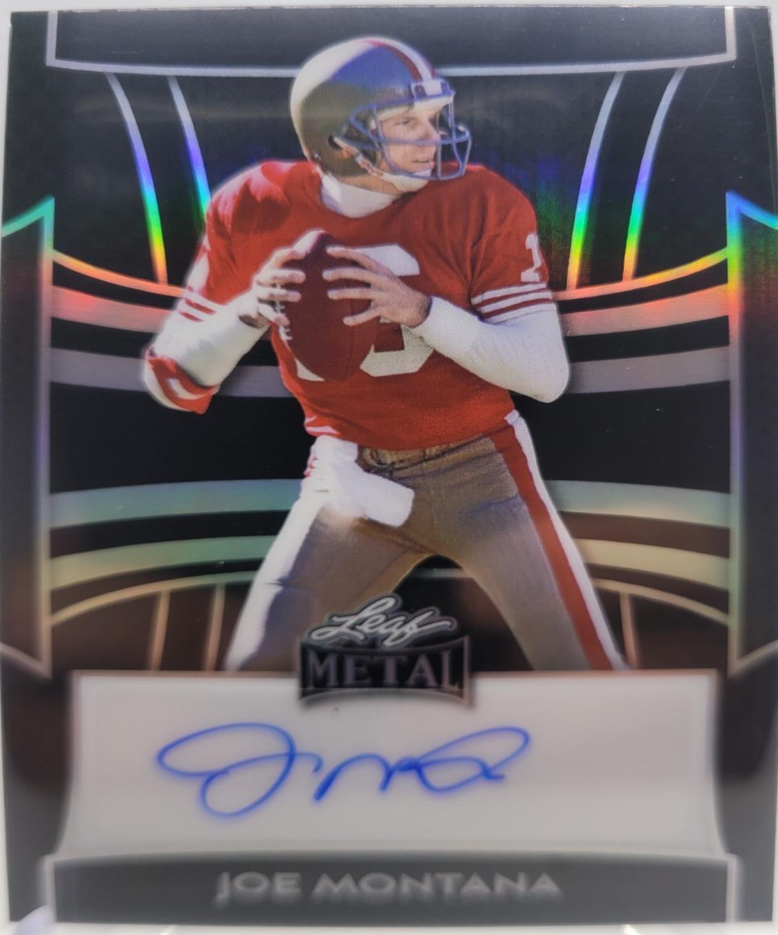 Joe Montana [Crystal Black] #BA-JM2
