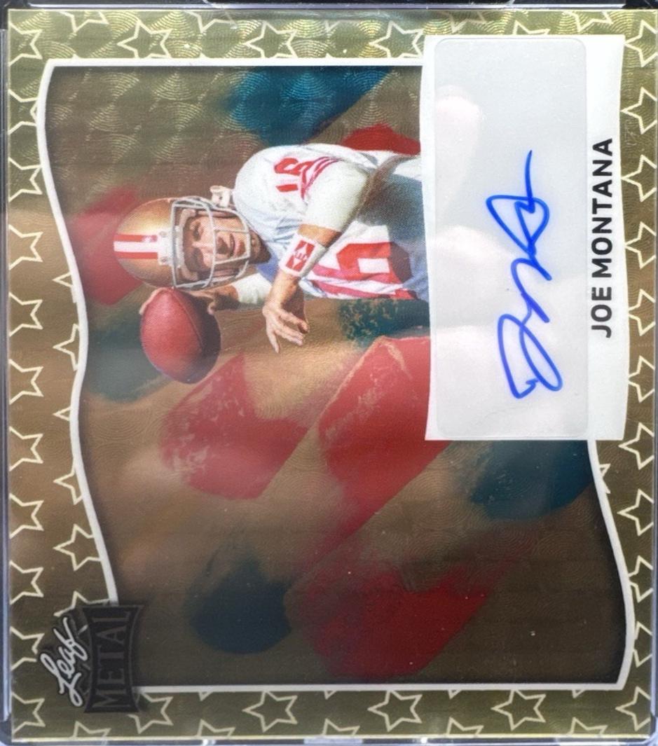 Joe Montana [Crystal Gold] #BA-JM2